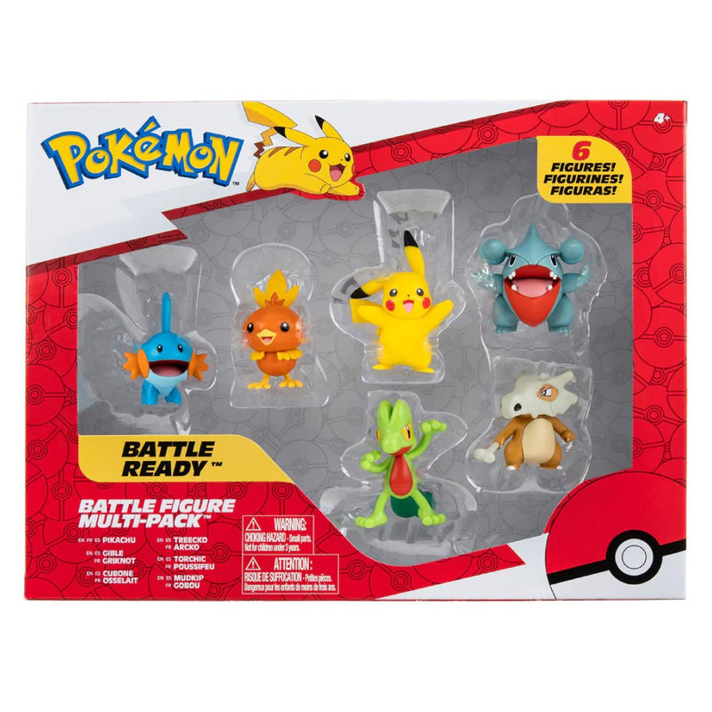 Pokemon Battle Ready Figure - Multipack - لعبة